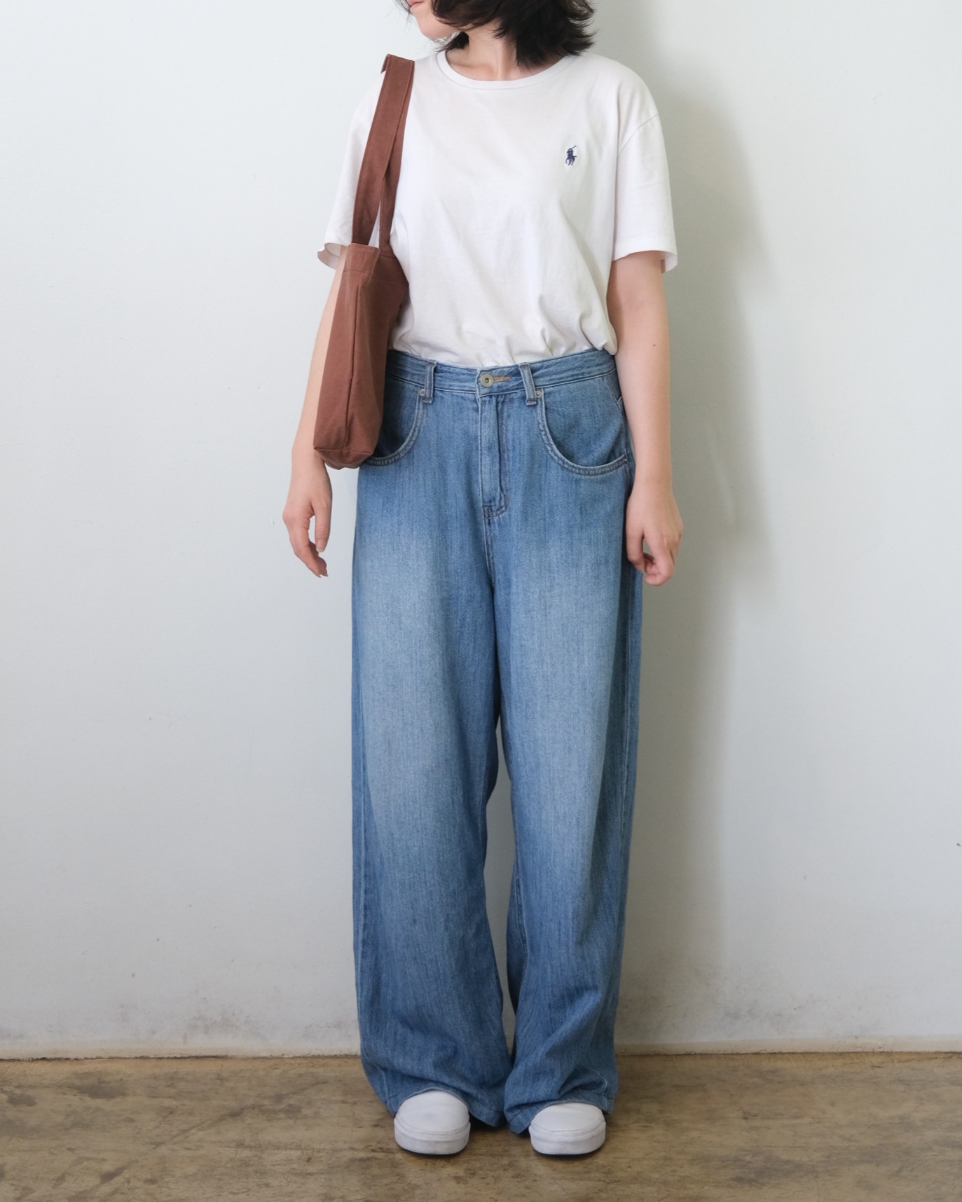 ribbon bag - gray