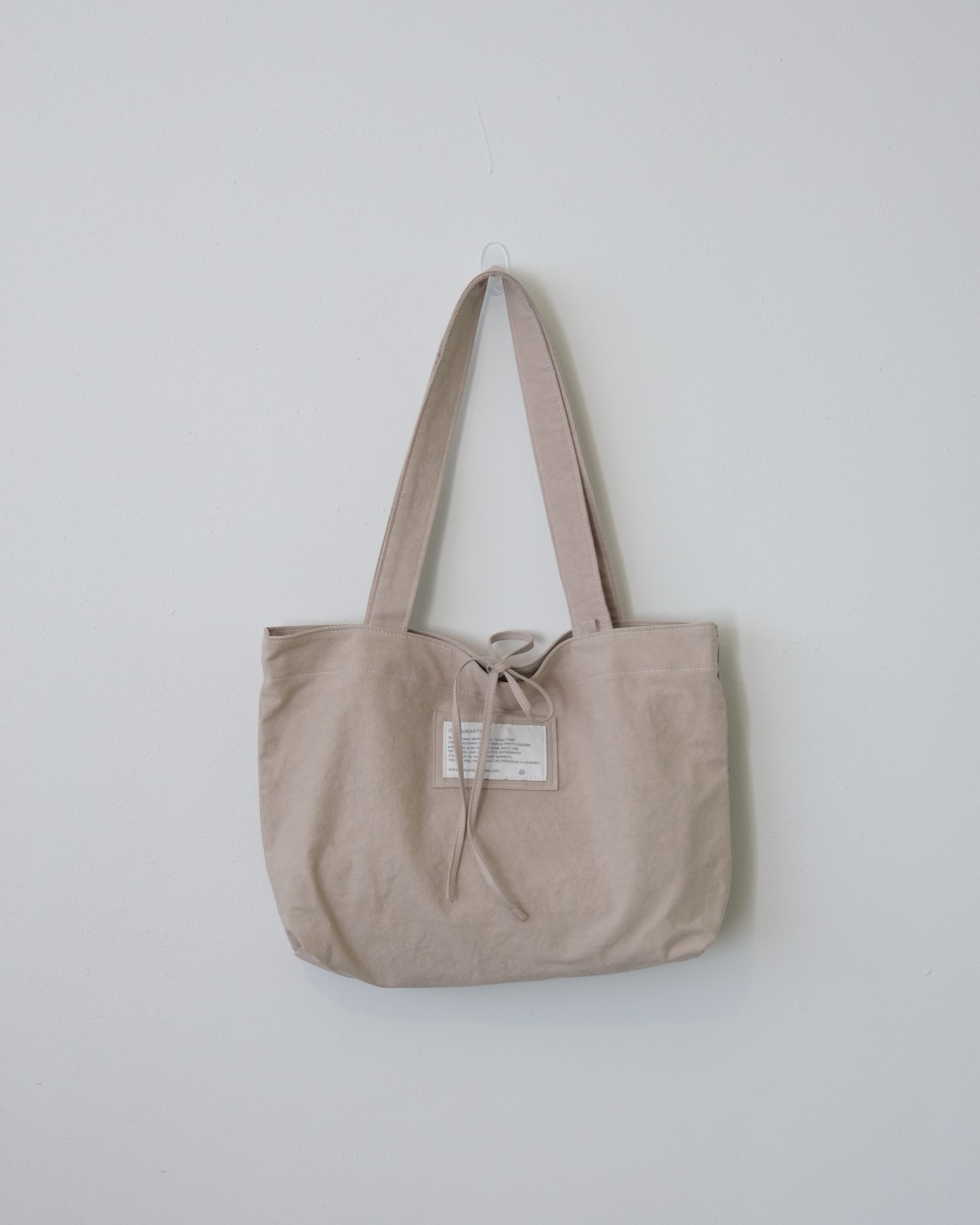 ribbon bag - gray