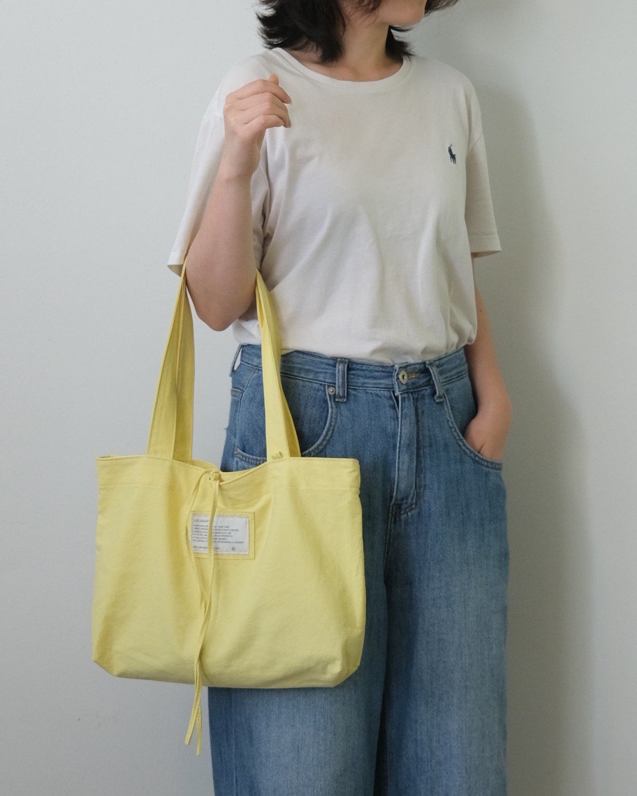 ribbon bag - gray