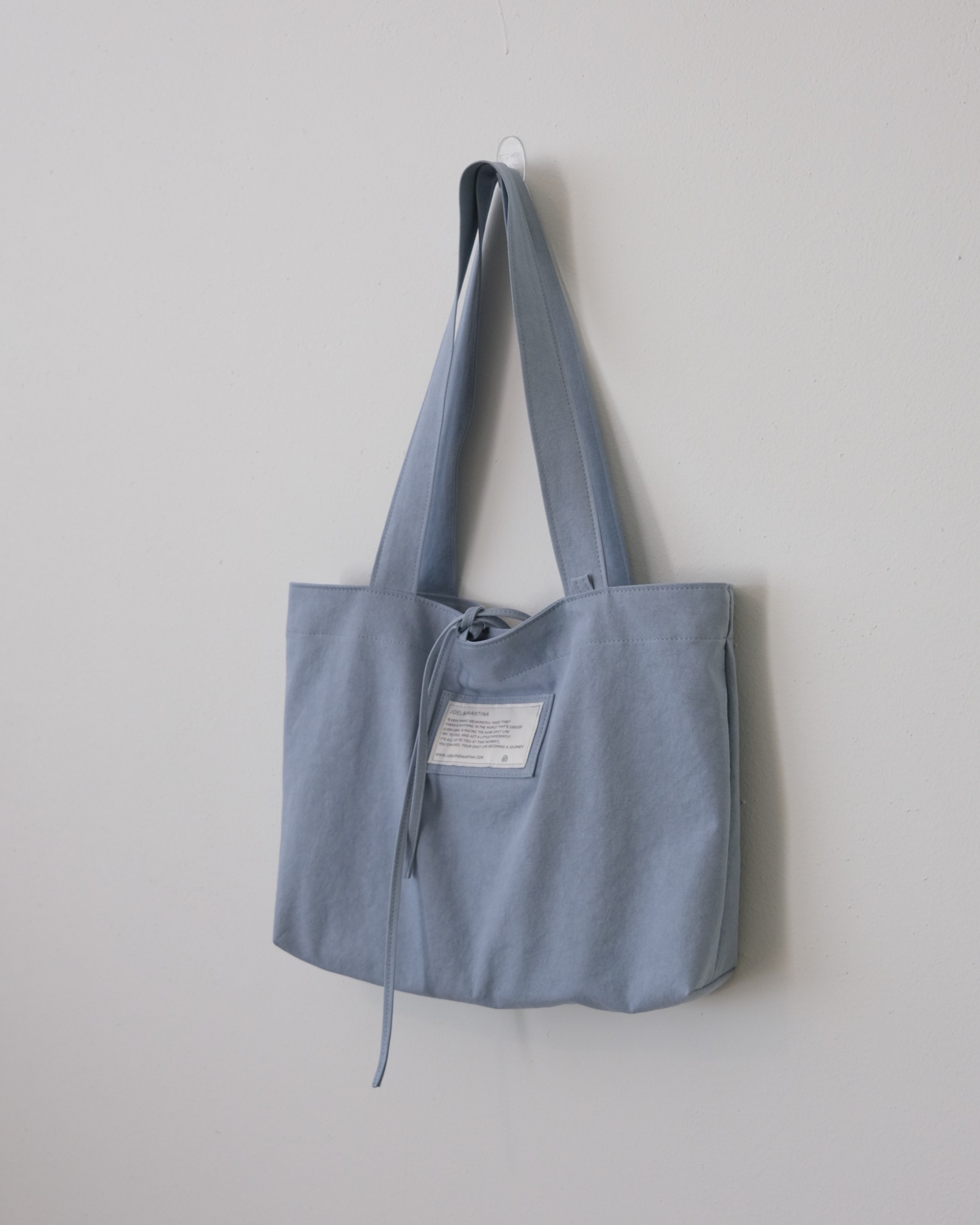 ribbon bag - gray