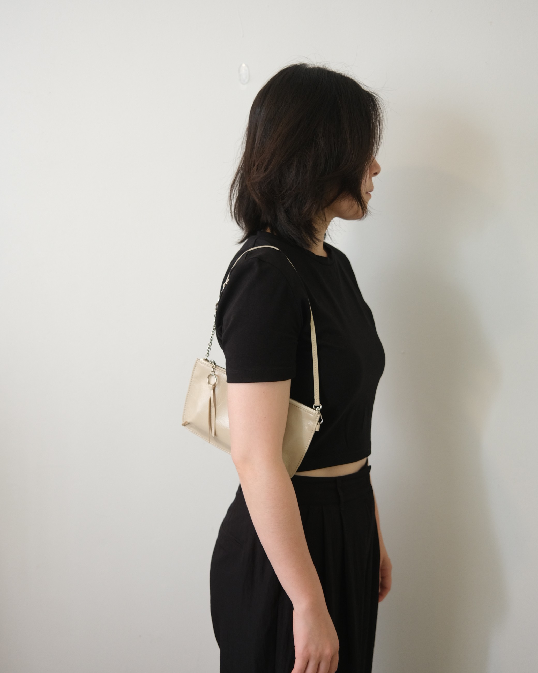 pick bag - cream beige