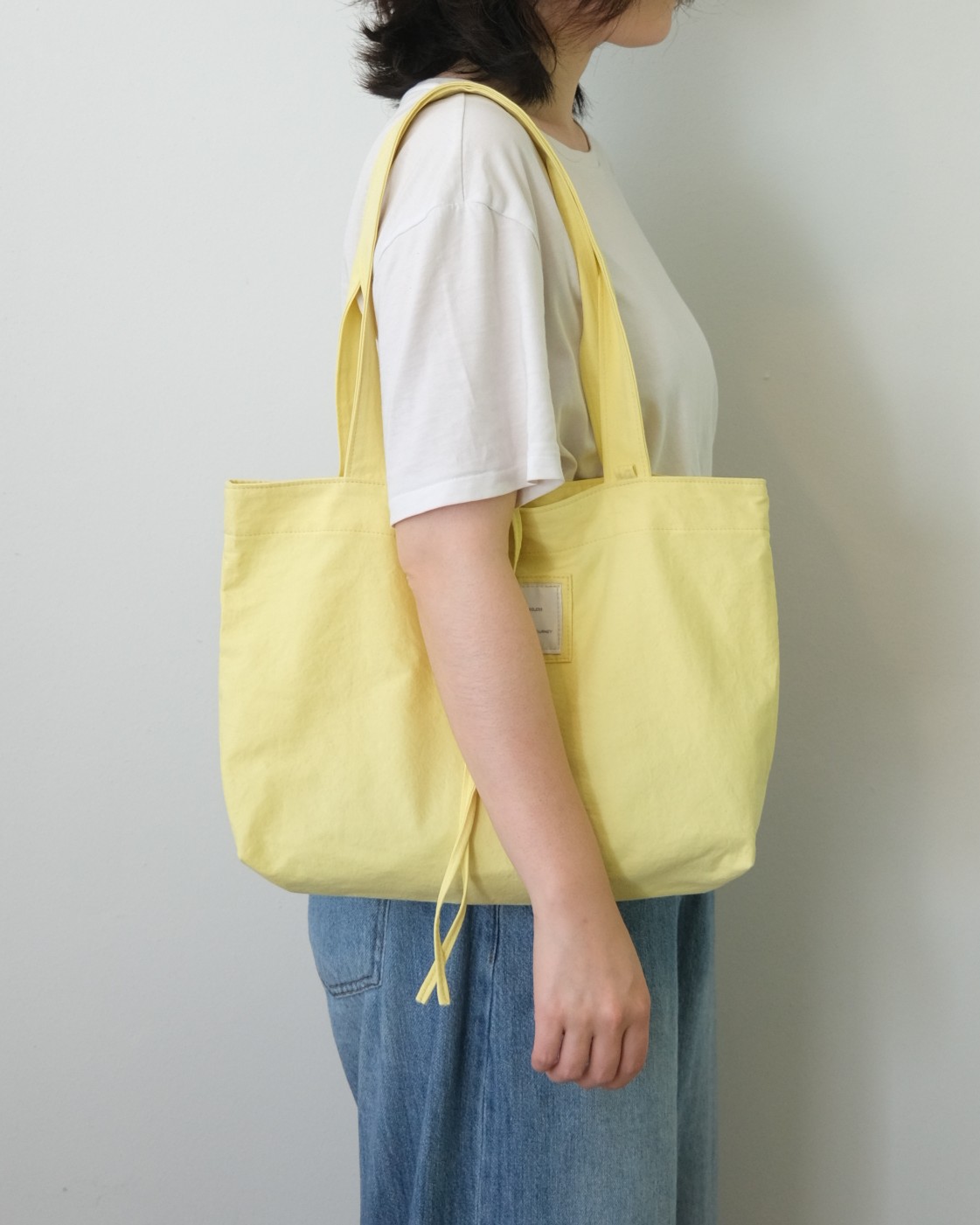ribbon bag - gray