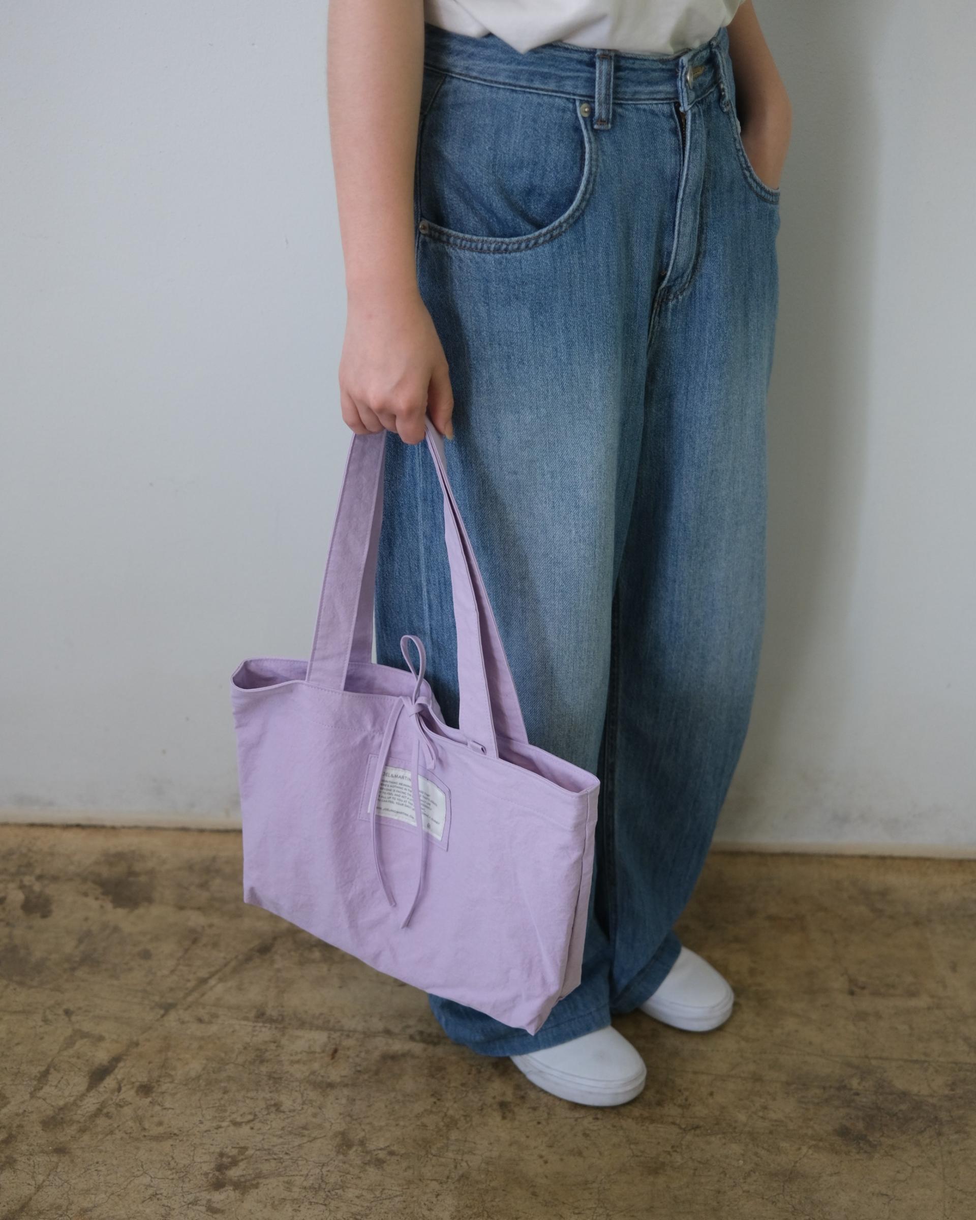 ribbon bag - gray