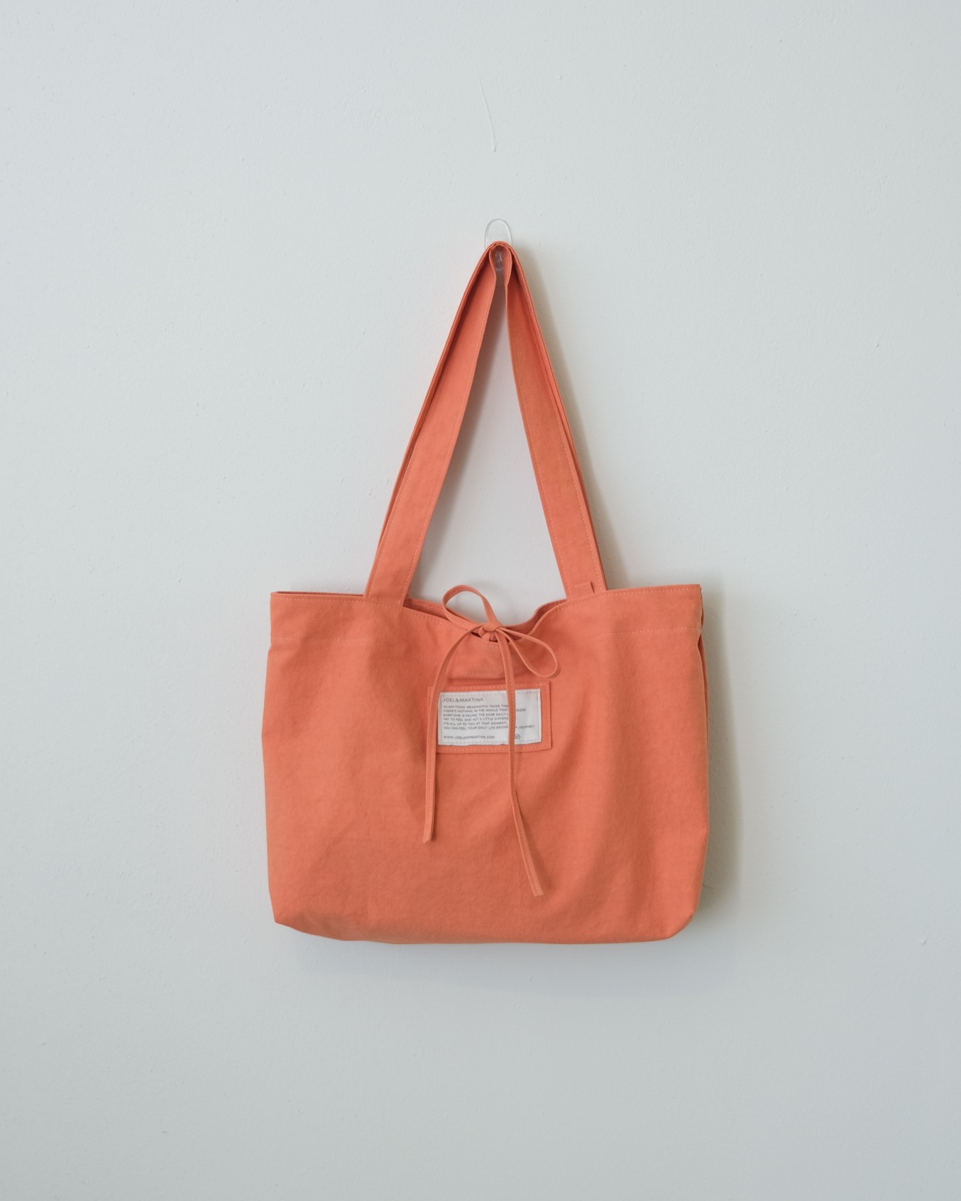 ribbon bag - gray