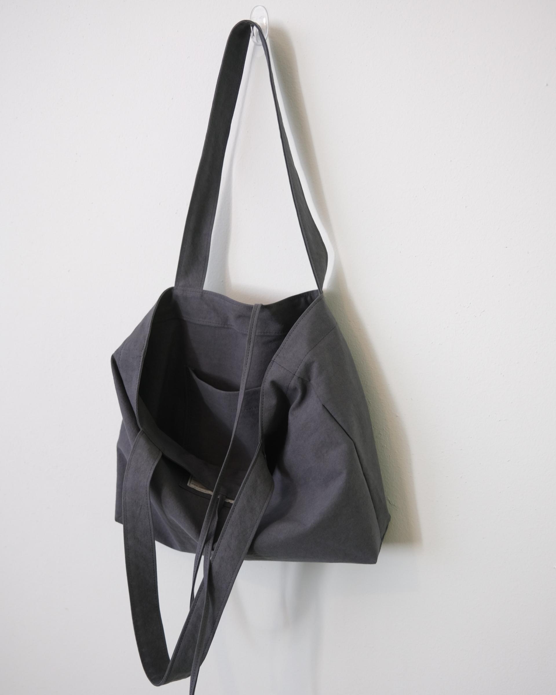 ribbon bag - gray