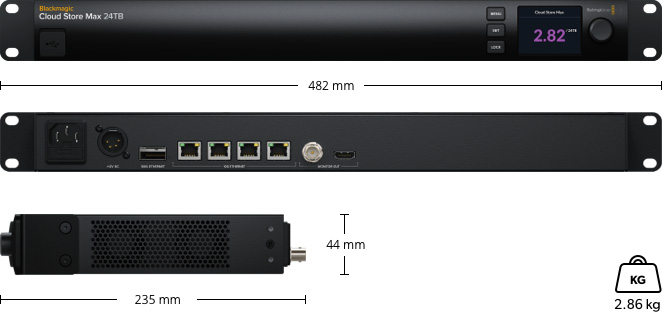 Blackmagic Cloud Store Max 24TB