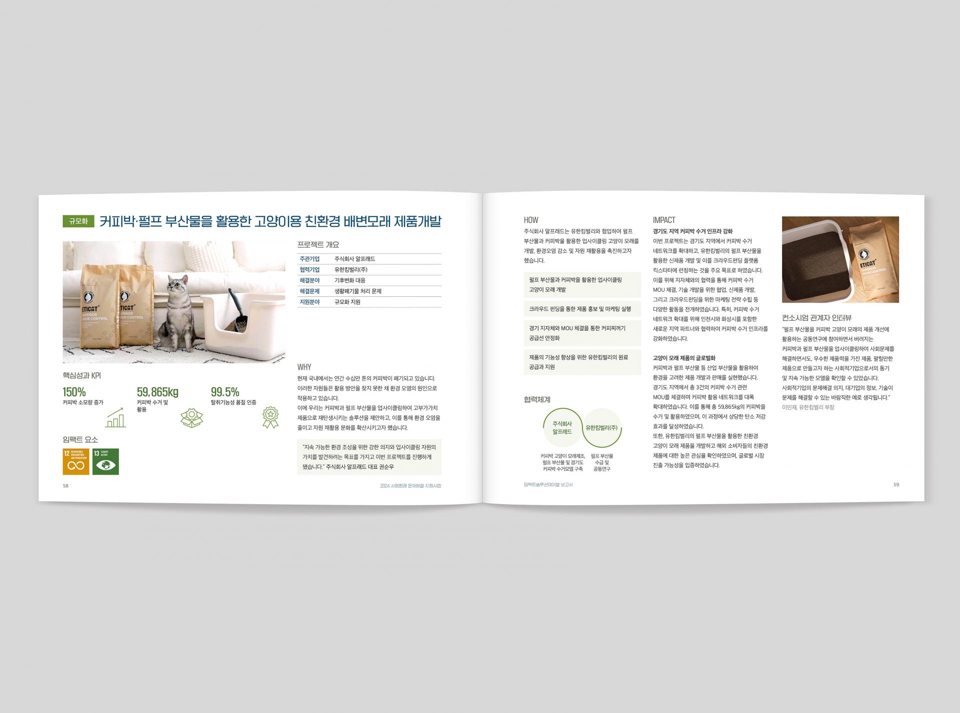 경기도사회적경제원    2024 | 임팩트솔루션테이블 보고서    사회환경 문제해결 지원사업   기획, 원고 편집, 각 기관 인터뷰 취합,   디자인