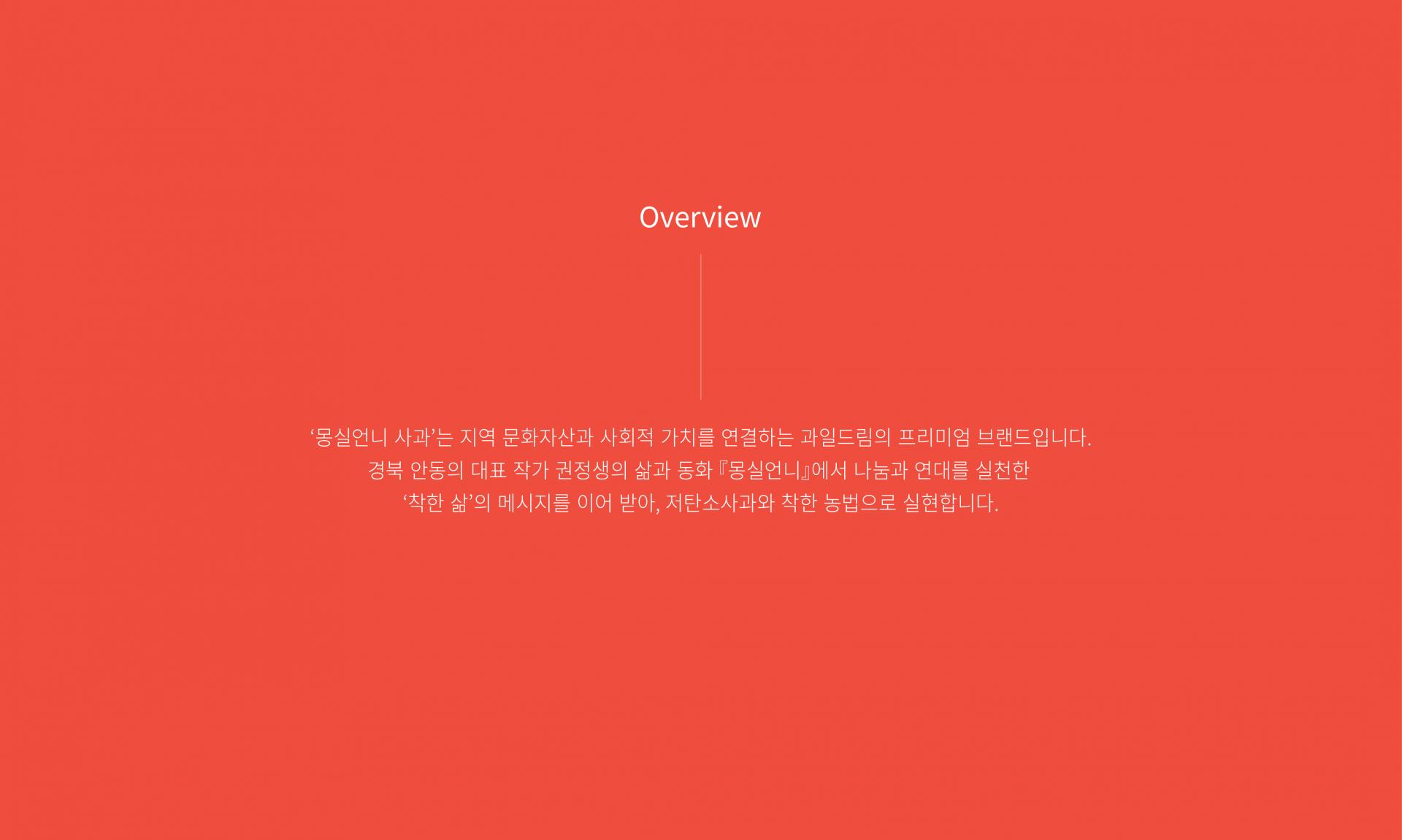 과일드림 애플진, 몽실언니 브랜드 디자인  | 2025  브랜드 기획, 로고 디자인, 브랜드 소개서      2025년도 경상북도 사회적가치 우수 ․유망기업 성장지원사업  (예비)사회적기업 도약기 & 수익모델 개발 지원사업으로 진행한 프로젝트 입니다.