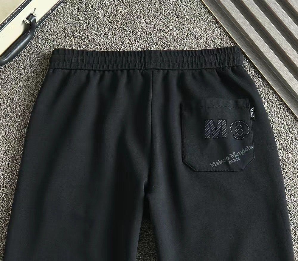 먀르지엘라 신상 레터링로고 밴딩팬츠