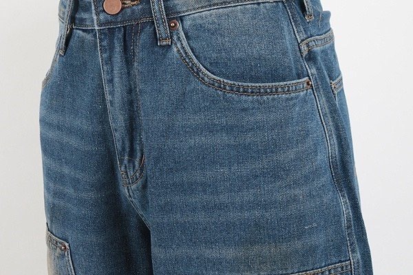 프라다 더블니 카펜터 버뮤다 데님팬츠
