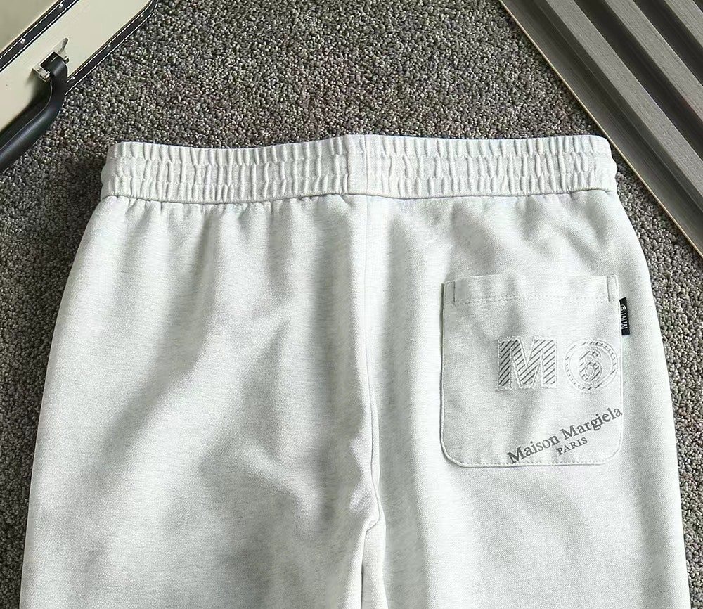 먀르지엘라 신상 레터링로고 밴딩팬츠