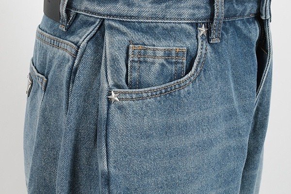 프라다 연청 8부 사이드핀턱 버뮤다 팬츠