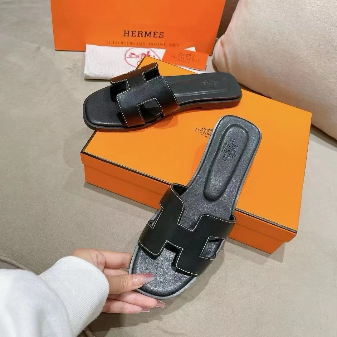 에르메스 오란 슬리퍼
