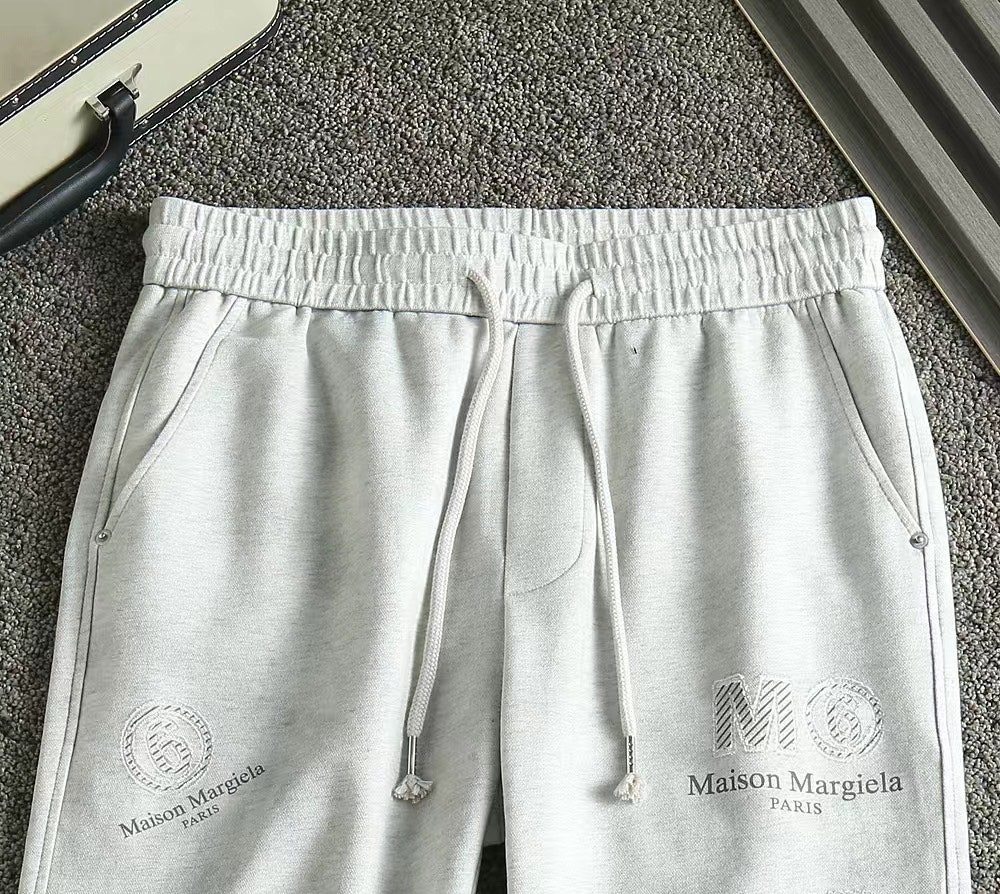 먀르지엘라 신상 레터링로고 밴딩팬츠