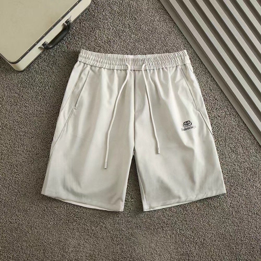 발렌시아가 레터링로고 하프팬츠