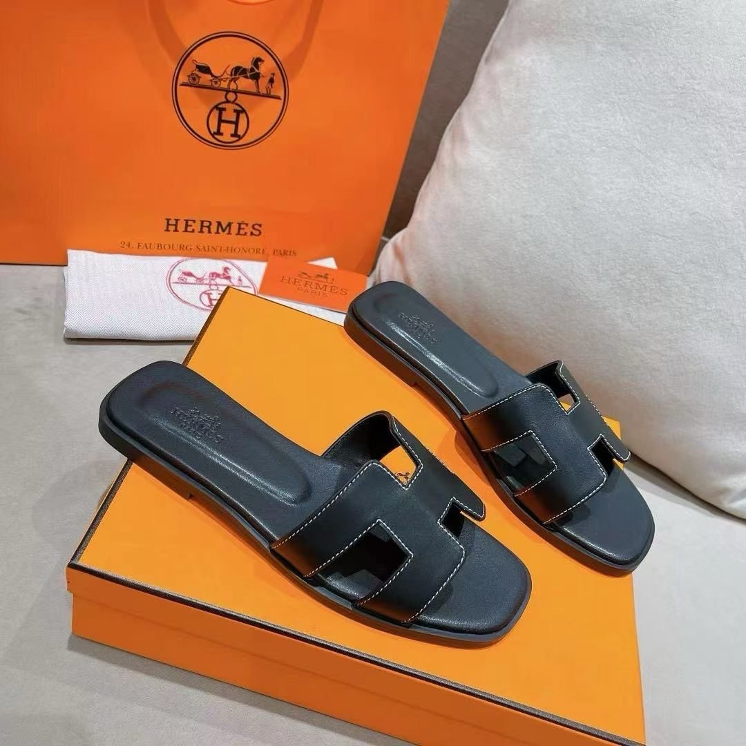에르메스 오란 슬리퍼