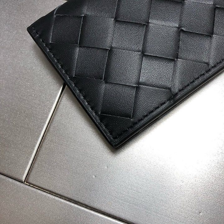 보테가베네타 인트레치아토 플랩 카드케이스