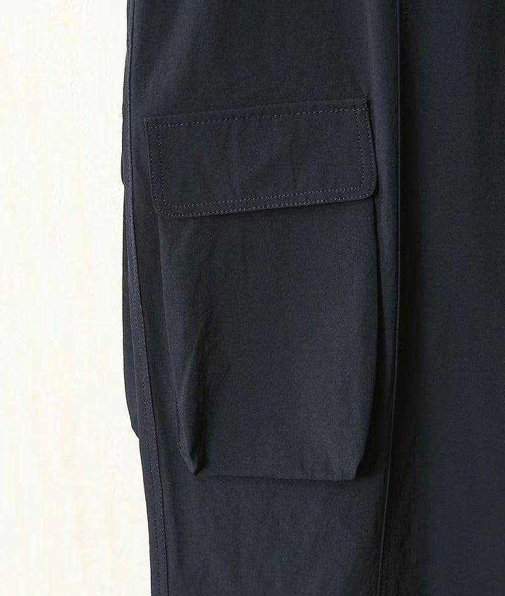 프라다 빅패치로고 밴딩 카고 스판팬츠