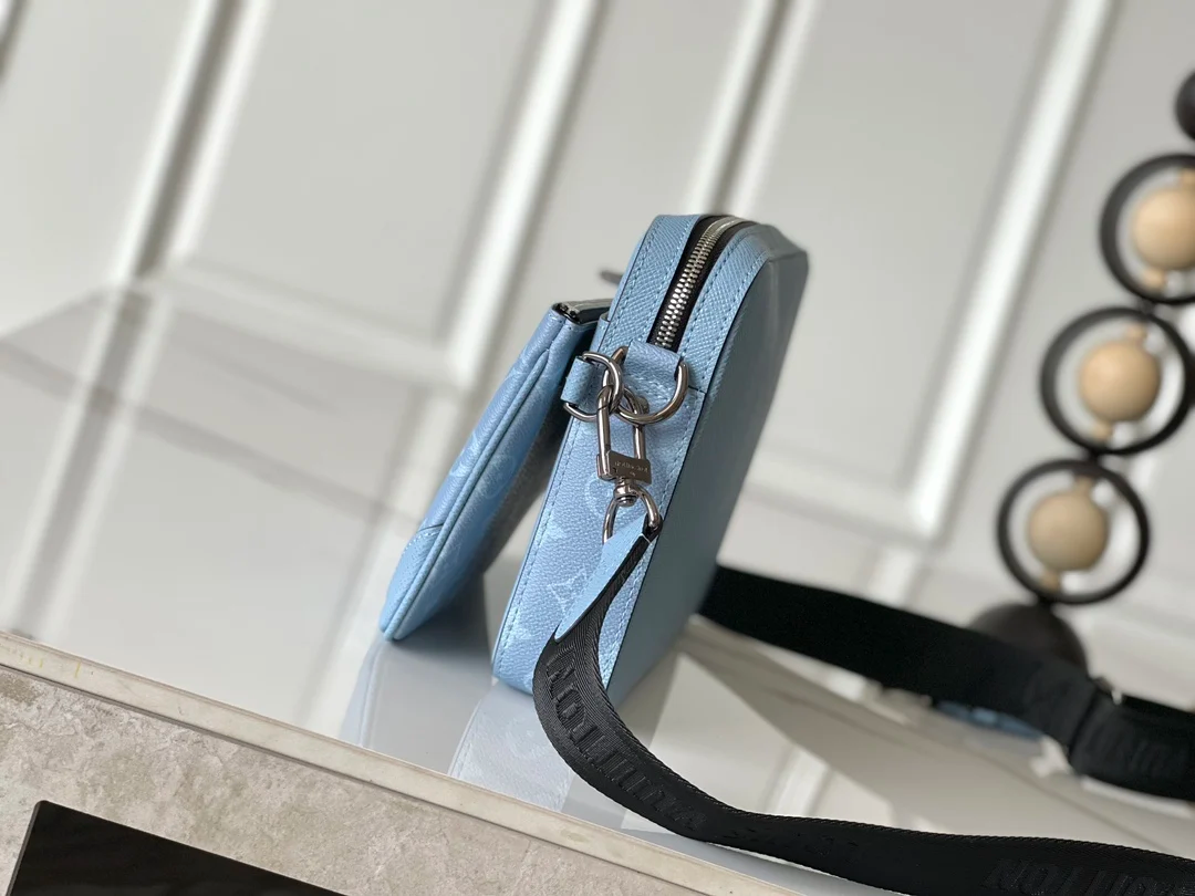 LV M14069 코팅 캔버스 남성용 메신저 백 - 상세 이미지 2