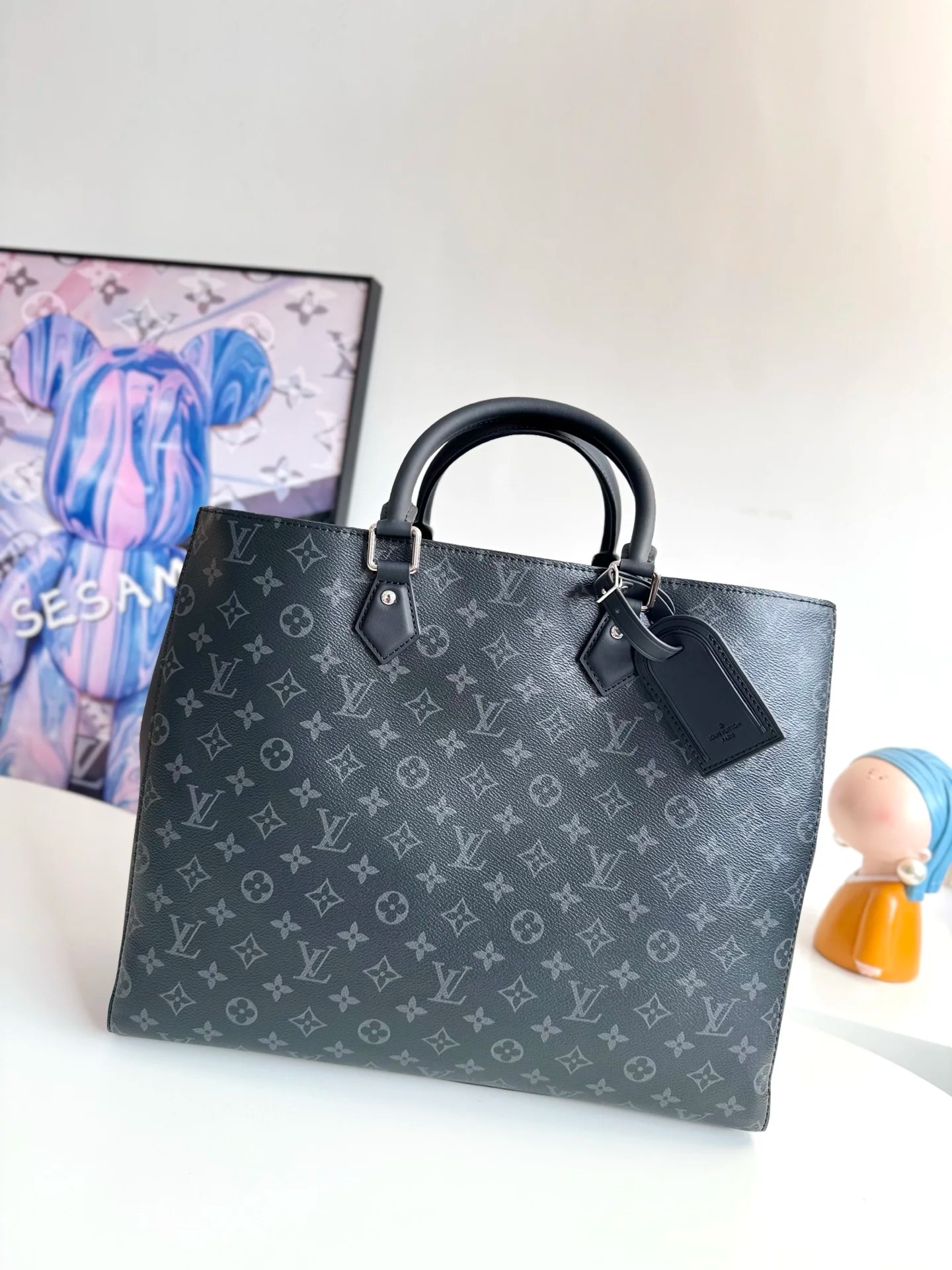 LV 오버시즈 오리지널 M44733 삭 플랫 핸드백 - 상세 이미지 1