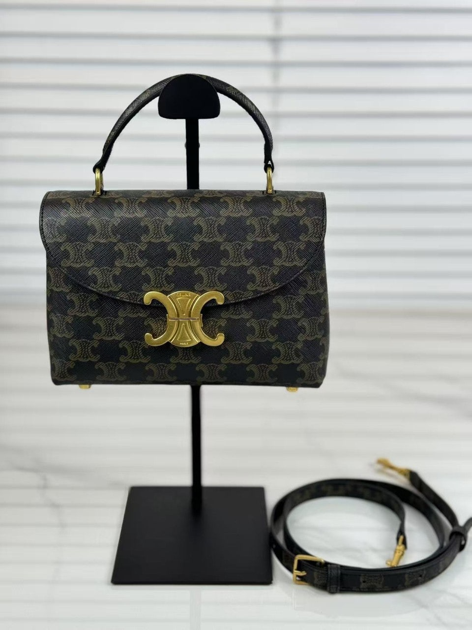 가방 셀린*-가방-국내배송 틴 니노 백 - 트리옹프 캔버스