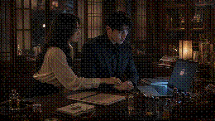 제목: 조사 절차 속에서도 곁을 지키는 프라랑 - 설명: 조사 절차 속에서도 곁을 지키는 프라랑