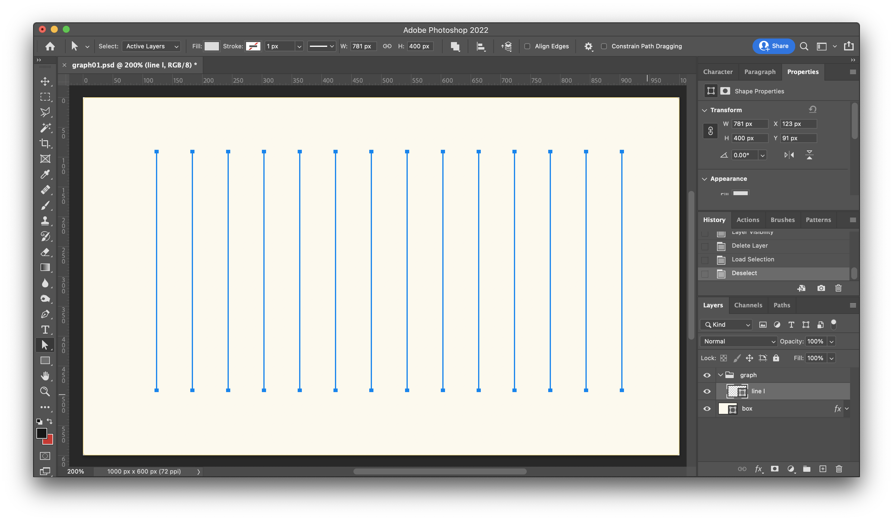 포토샵에서 펜 툴로 막대그래프 만들기 : 디자인팁