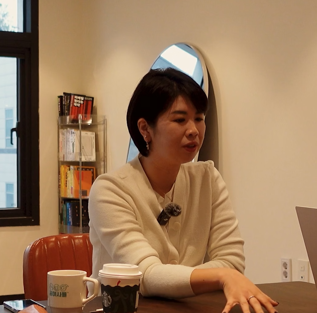 김지희 대표 인터뷰 목업