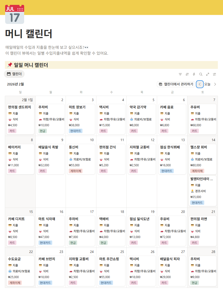 간단한 가계부가 오래 가는 핵심: ‘기록’이 아니라 ‘확인’