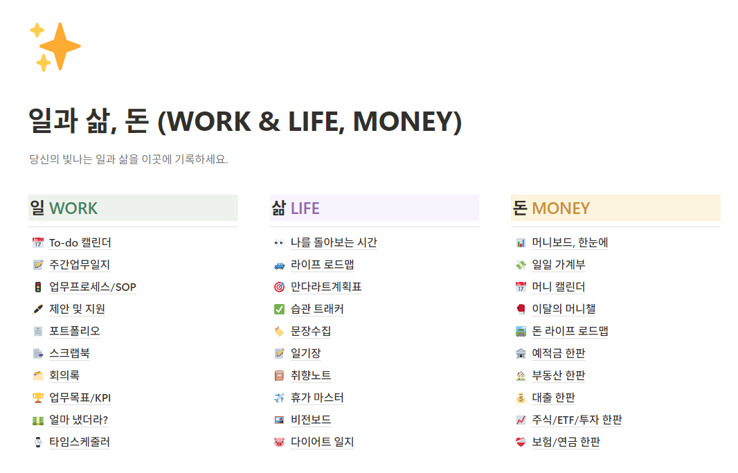 노션 쓰는 이유 vs 안 쓰는 이유 대시보드 예시