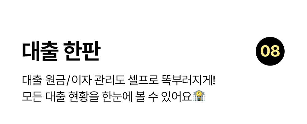 대출 한판 노션 템플릿: 대출 원금과 이자, 상환 현황을 관리하는 템플릿