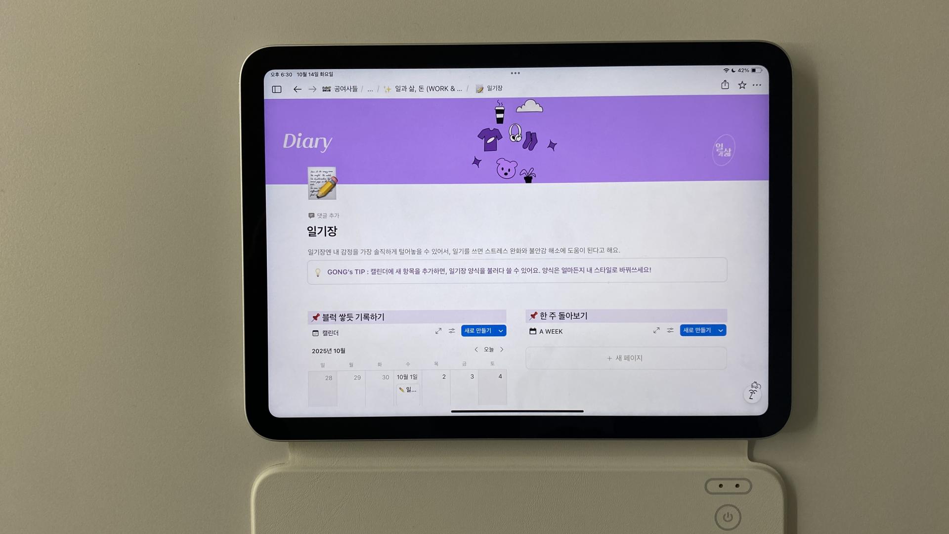 노션 개인 페이지란?