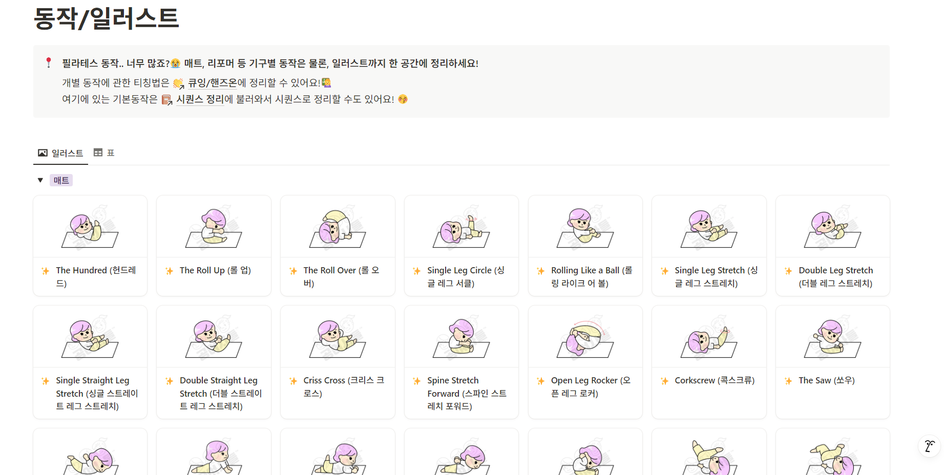 ‘움직임 재학습’ 선도하는 클래식 필라테스 윤정아 강사, 필라노트 활용기