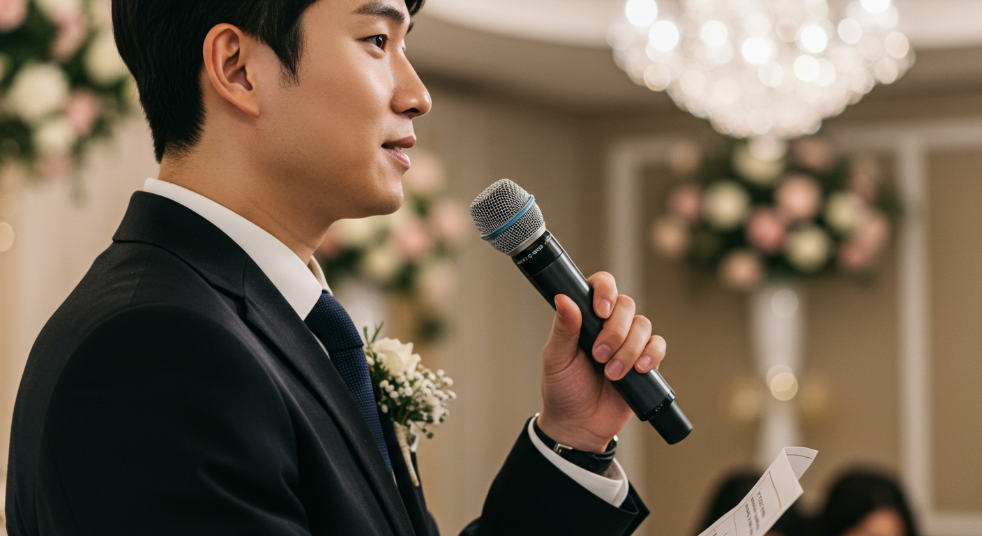 결혼식 전문 사회자