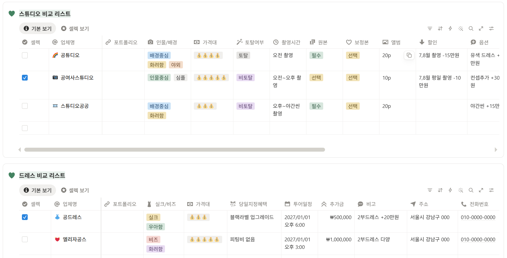 스드메 예산이 흔들리지 않게, 결혼 준비를 구조로 관리하세요