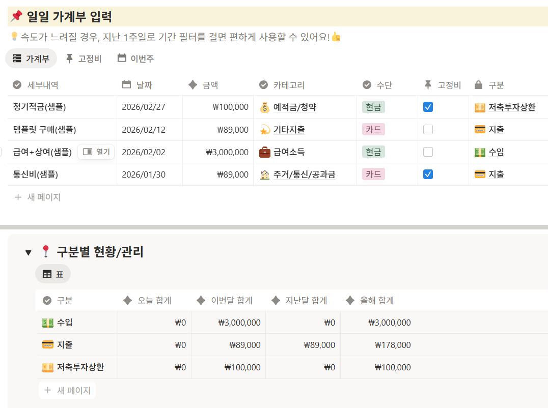 현금출납부 작성할 때 꼭 지켜야 할 원칙