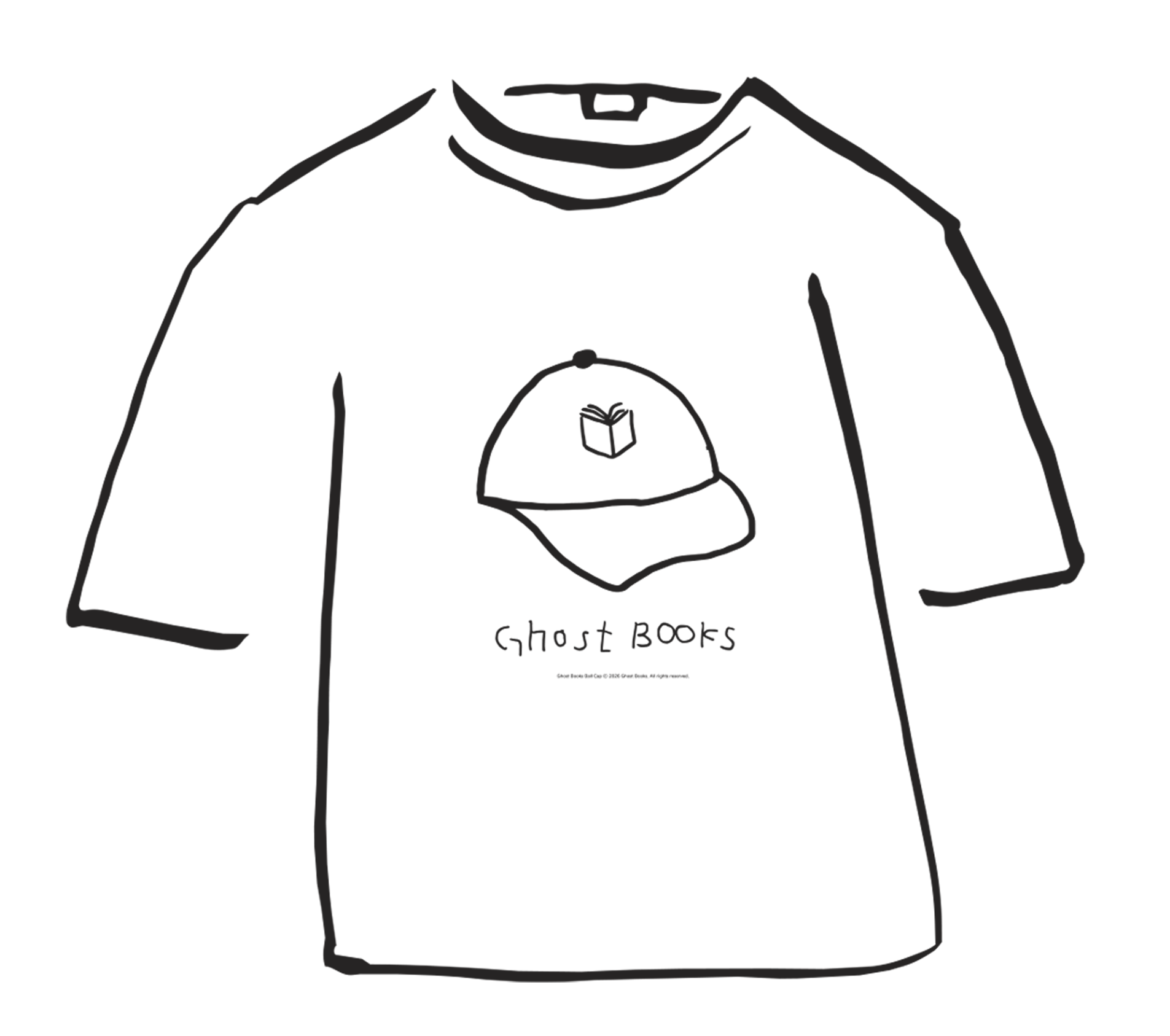 Ghost Books Reading Club T-Shirt