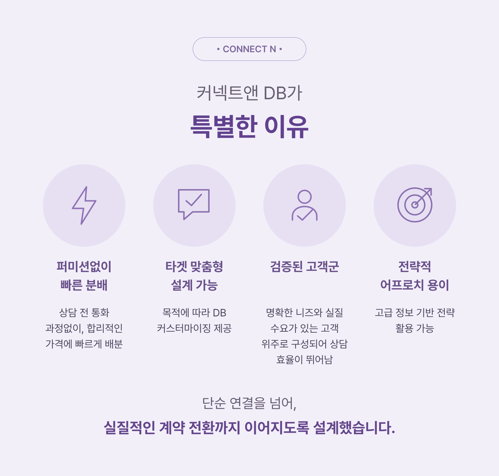 커넥트앤 DB가 특별한 이유