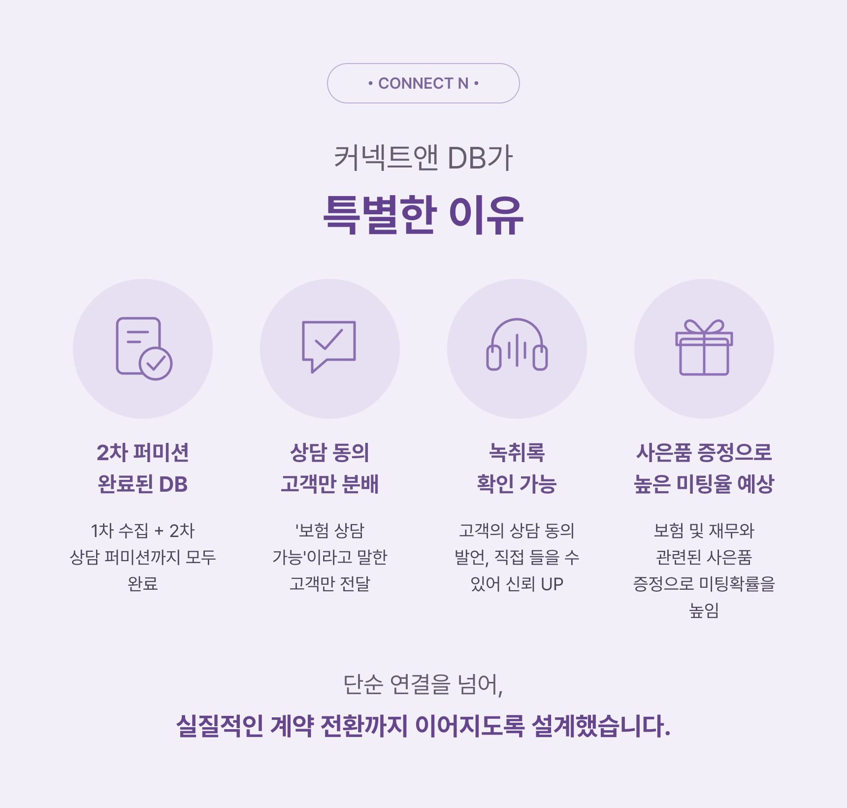 커넥트앤 DB가 특별한 이유