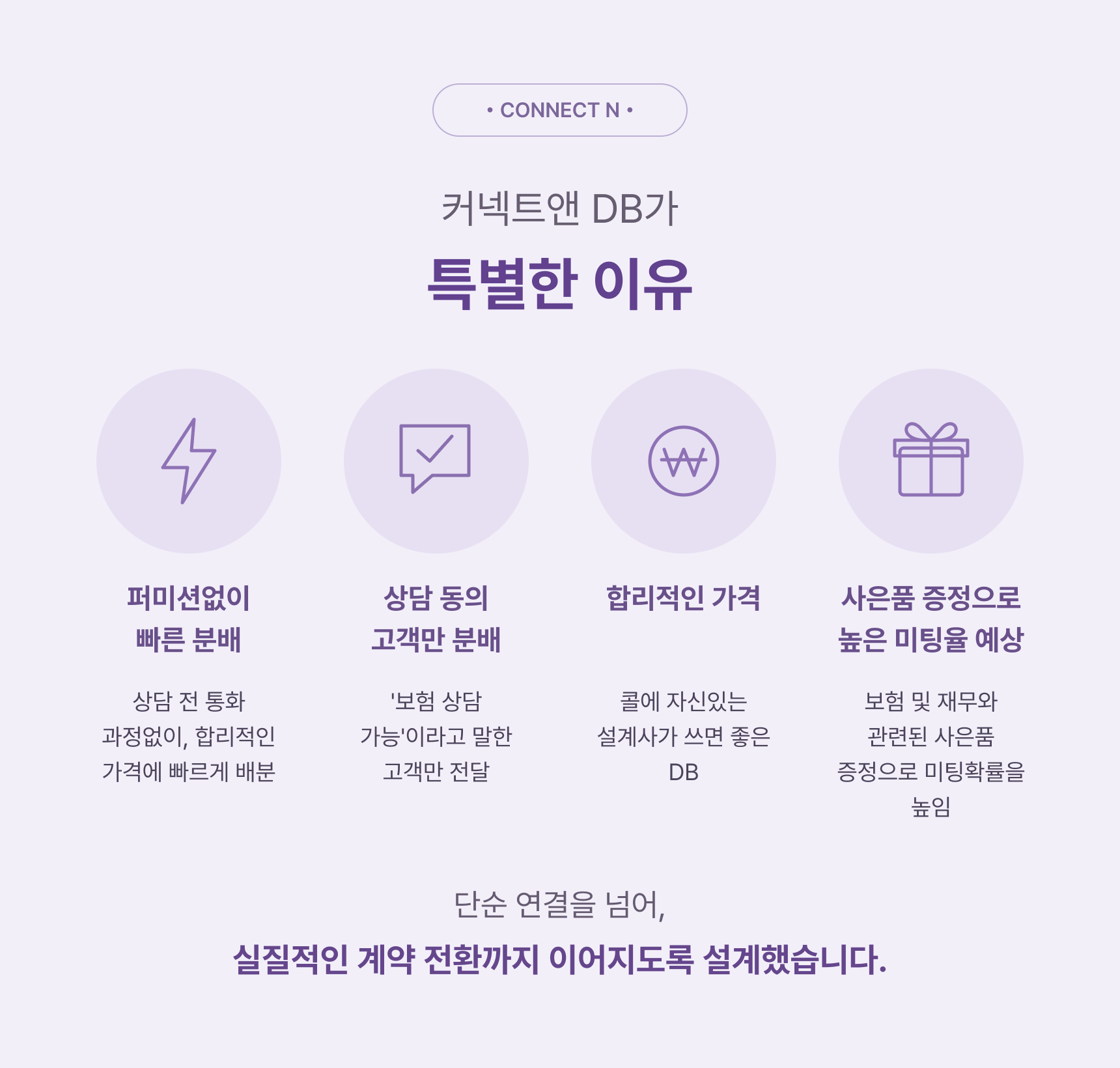 커넥트앤 DB가 특별한 이유