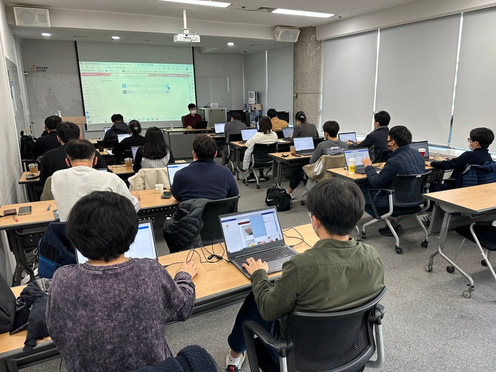 에이블런 실제 교육 현장 사진