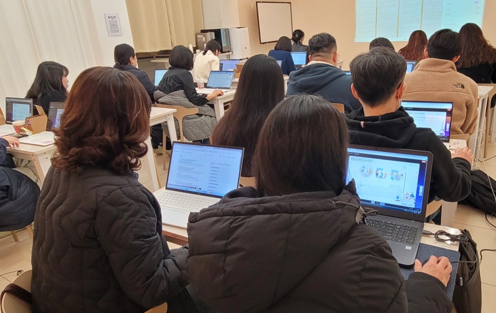 에이블런 실제 교육 현장 사진