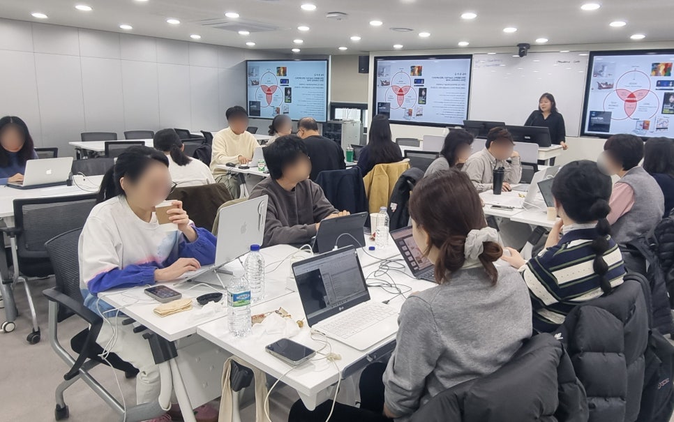 에이블런 AID 교육 현장 사진