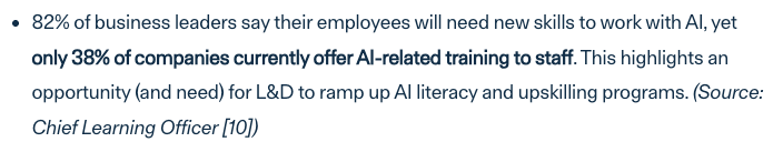 ai 기업 교육 트렌드