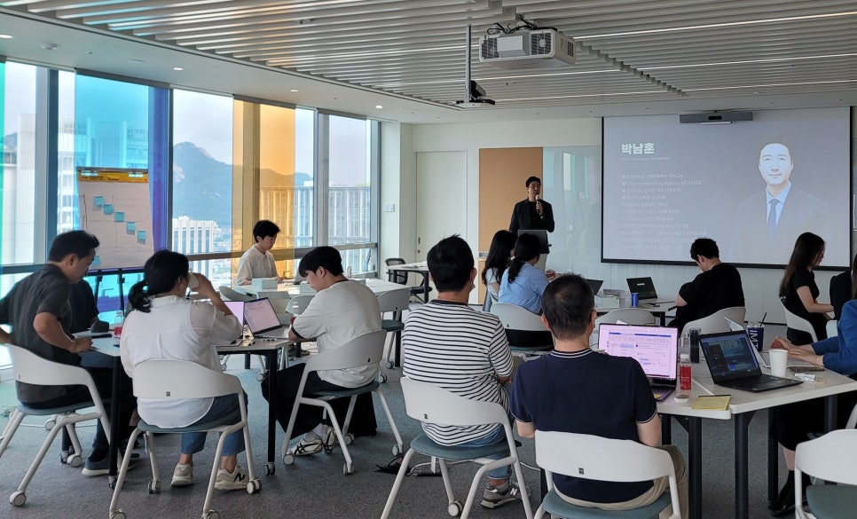 SK SUNI 에이블런 실제 교육 현장 사진