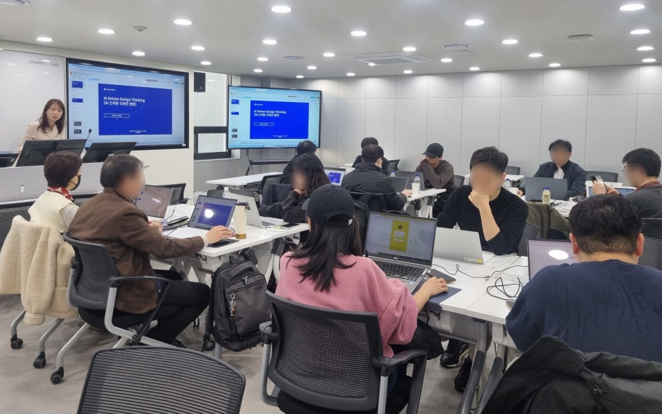 에이블런 AID 교육 현장 사진