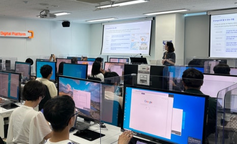 에이블런 교육 현장 사진