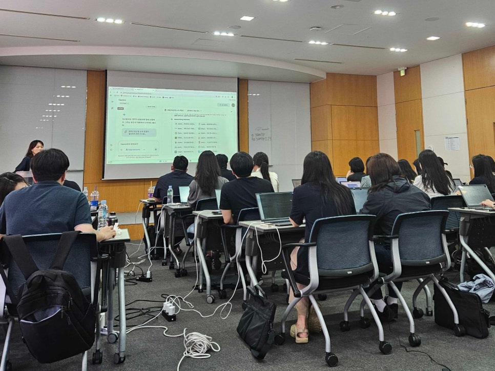 SPC삼립 에이블런 교육 현장 사진