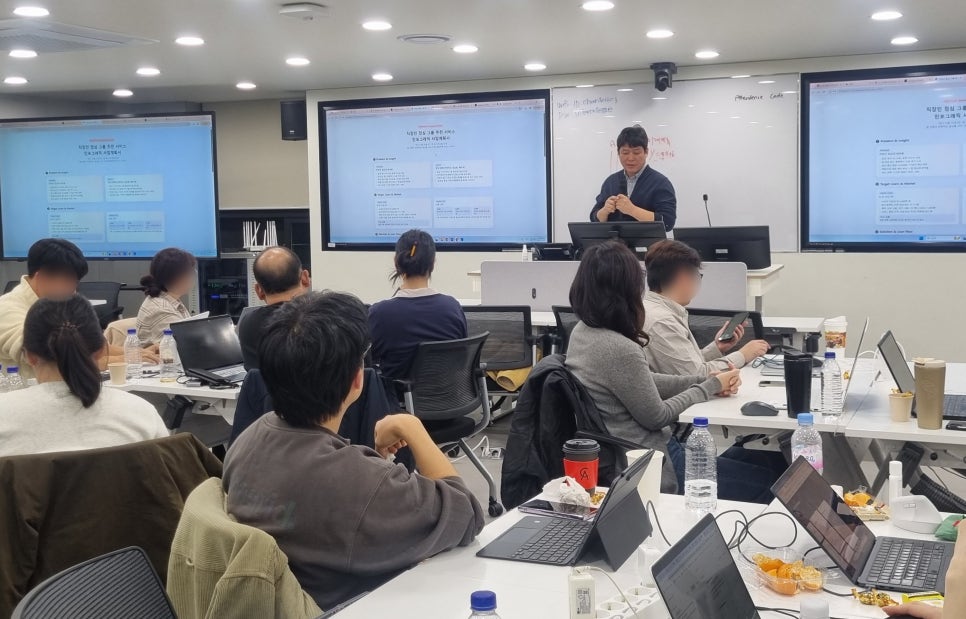 에이블런 AID 교육 현장 사진