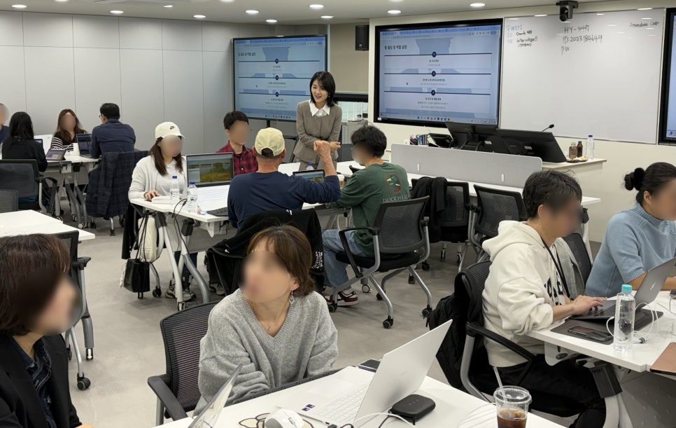 에이블런 실제 교육 현장 사진